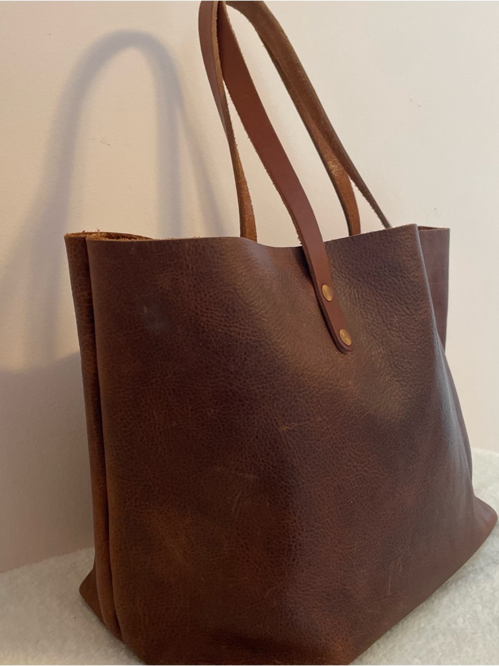 KMM brown Kodiak market tote, great preloved condition!‎ - Picture 3 of 9